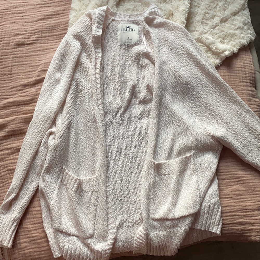 Hollister cream knit cardigan - Picture 1 of 1